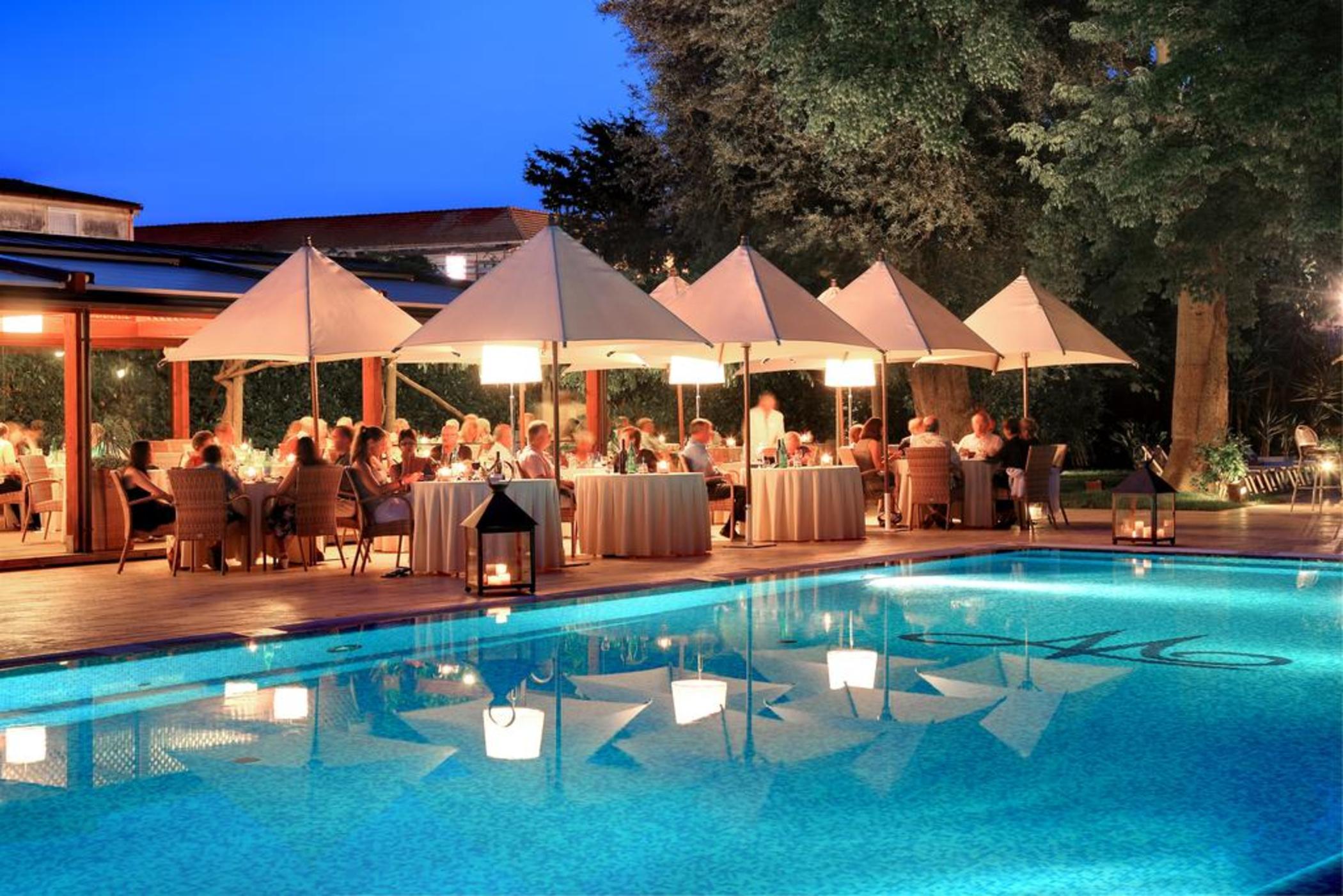 Hotel Mediterraneo Sant'Agnello Restoran foto